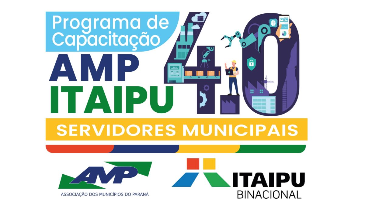 PGP-PR | AMP e Itaipu promovem capacitação de servidores públicos municipais
