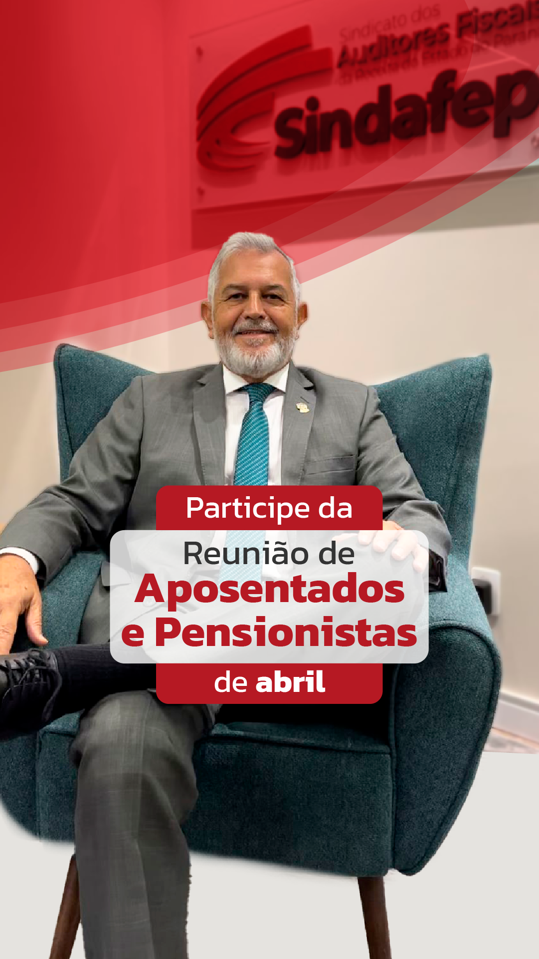 Reunião de Aposentados e Pensionistas - Abril