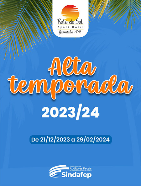 Rota do Sol - Apart Hotel - Tarifário - Alta temporada - 2023 / 24
